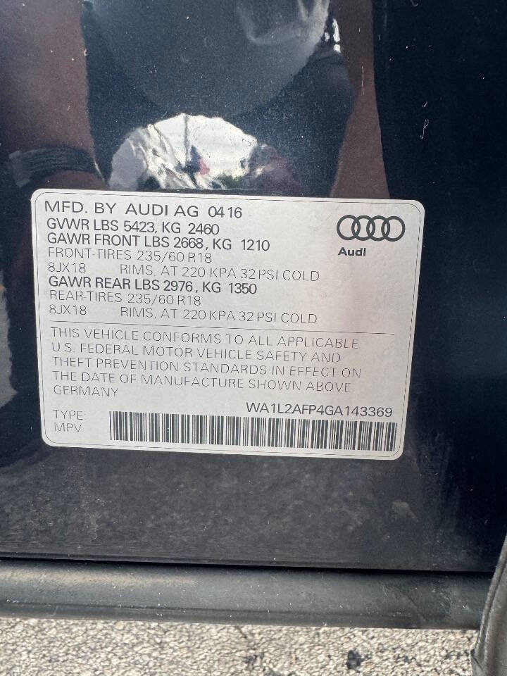 Used 2016 Audi Q5 2.0T Premium Plus w/ Technology Package image 10