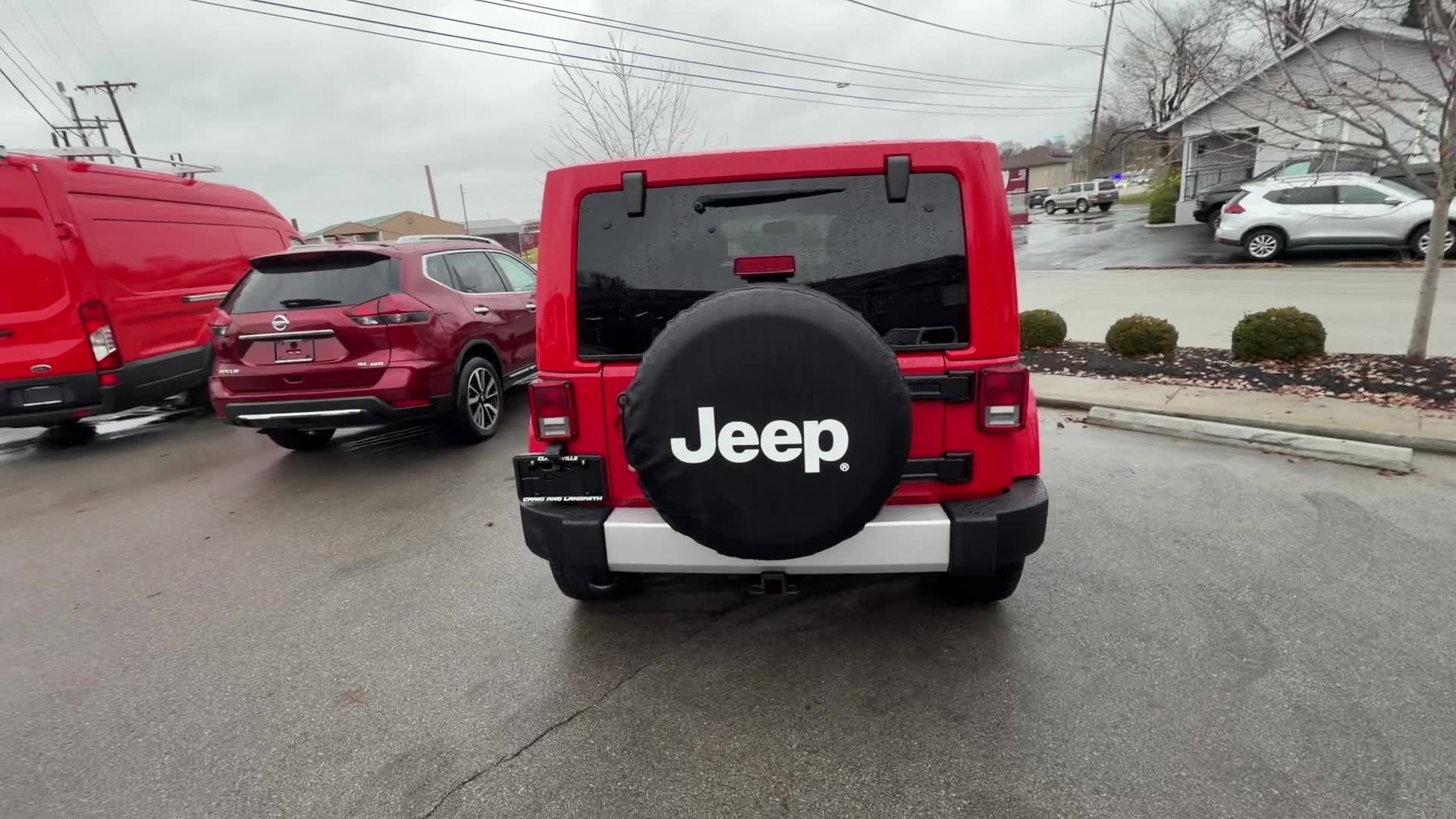 Used 2014 Jeep Wrangler Unlimited Sahara w/ Max Tow Package image 3