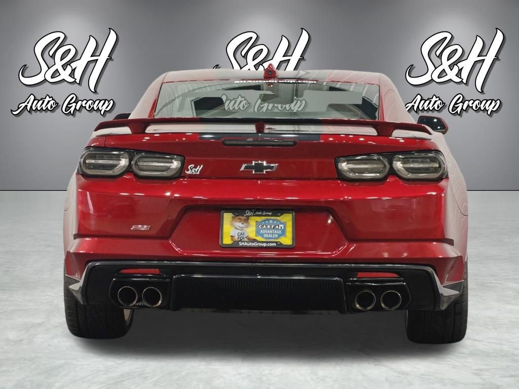 Used 2021 Chevrolet Camaro SS w/ Wild Cherry Design Package 2 RWD image 22