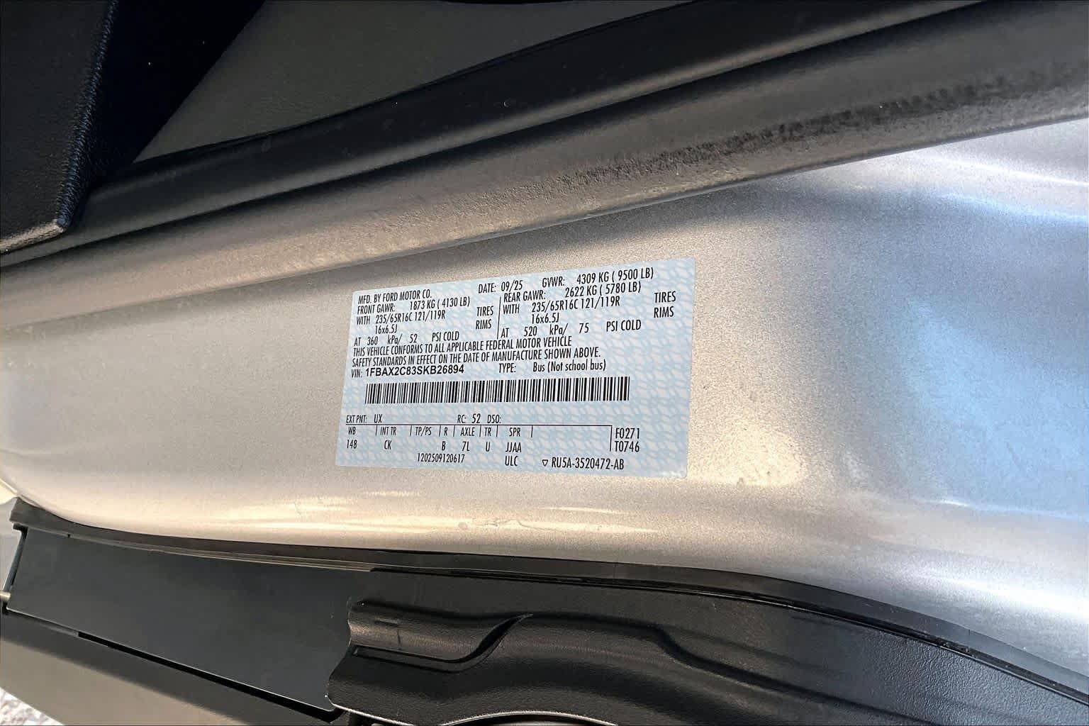 Used 2025 Ford Transit 350 XL RWD image 33