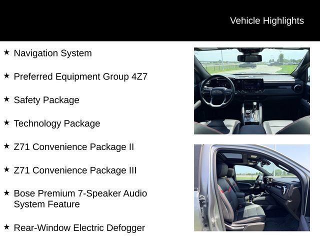 Used 2023 Chevrolet Colorado Z71 w/ Z71 Convenience Package 2 AWD/4WD image 12