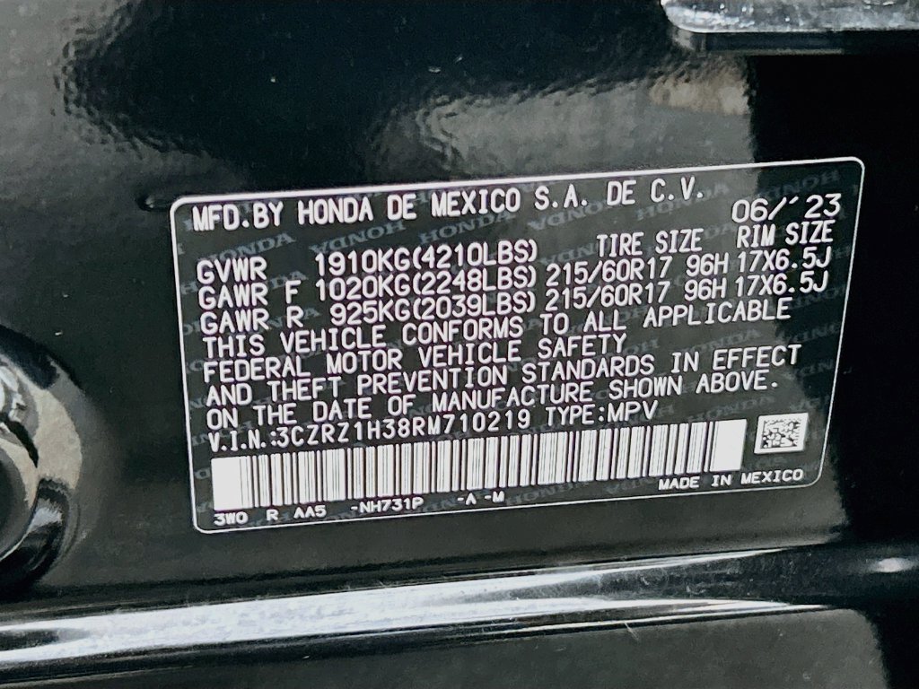 Certified 2024 Honda HR-V LX image 29