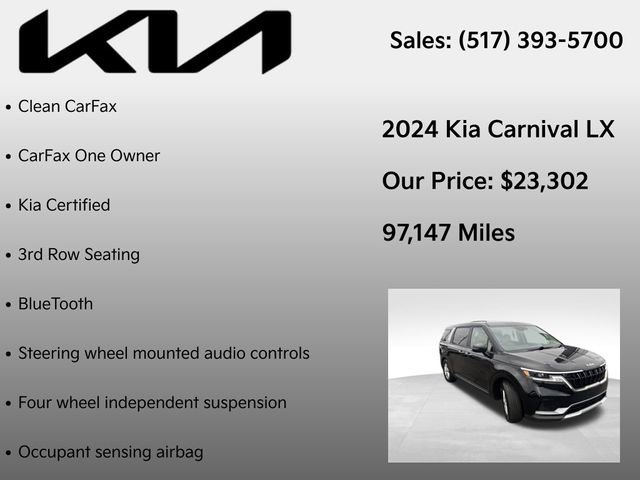 Used 2024 Kia Carnival LX image 7