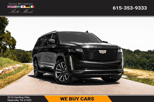 Used 2021 Cadillac Escalade ESV Sport w/ Driver Assist Tech Package