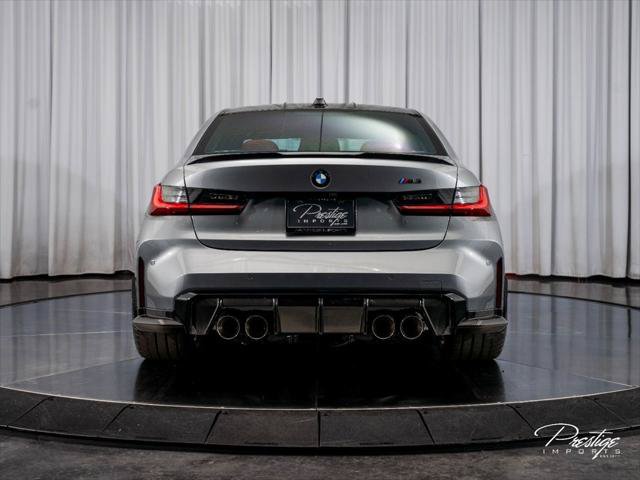 Used 2023 BMW M3 w/ M Carbon Exterior Package RWD image 16