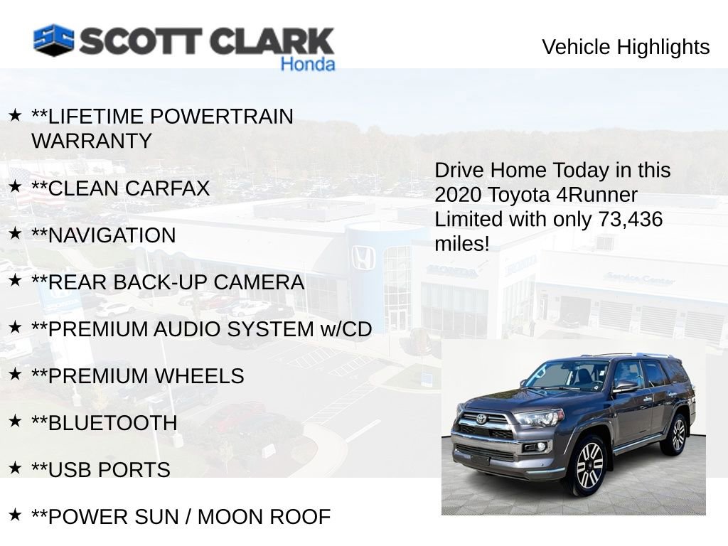 Used 2020 Toyota 4Runner Limited image 11