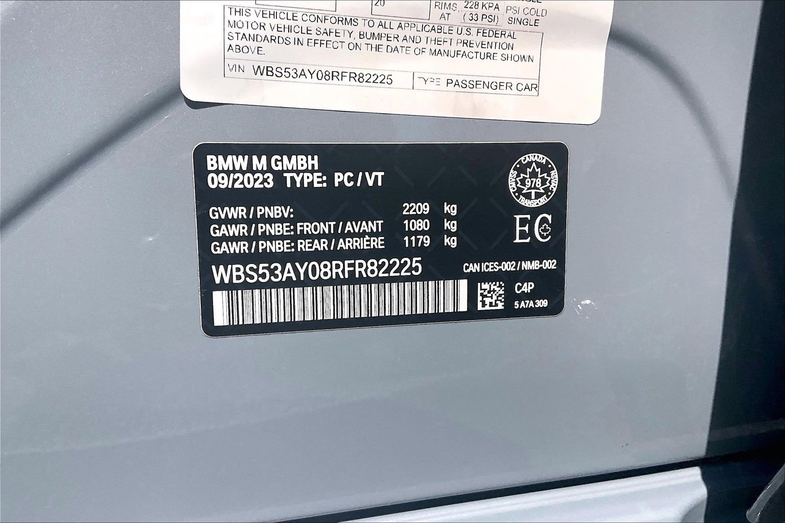 Used 2024 BMW M3 w/ Premium Package RWD image 36