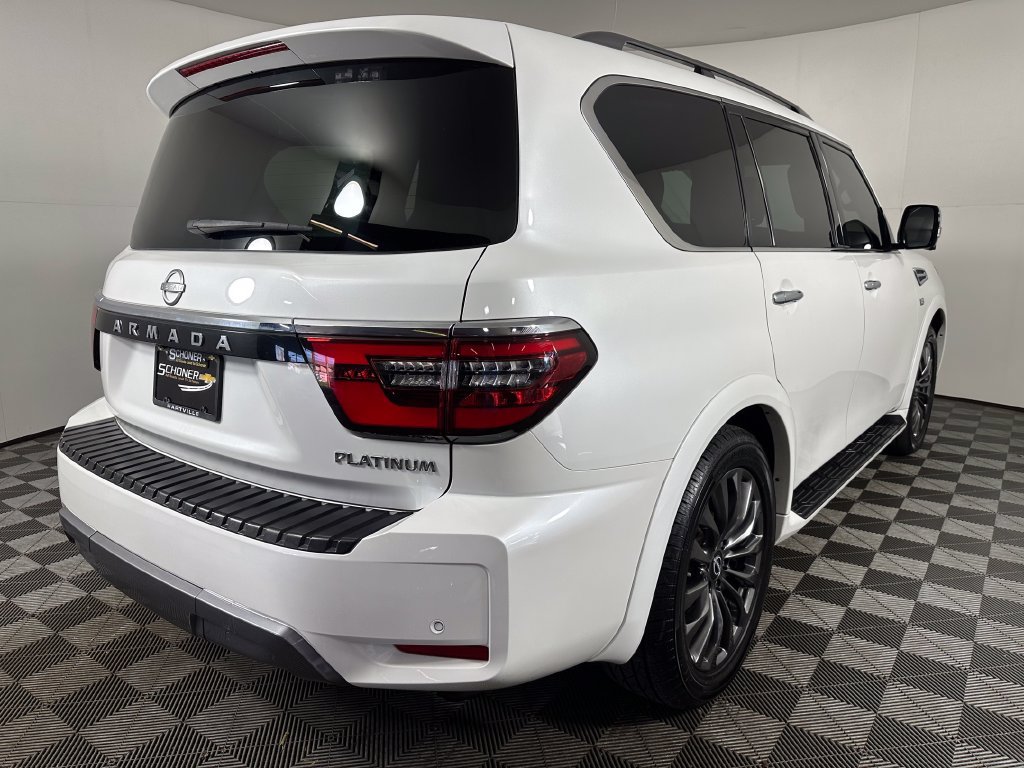 Used 2021 Nissan Armada Platinum w/ Captain's Chairs Package AWD/4WD image 5