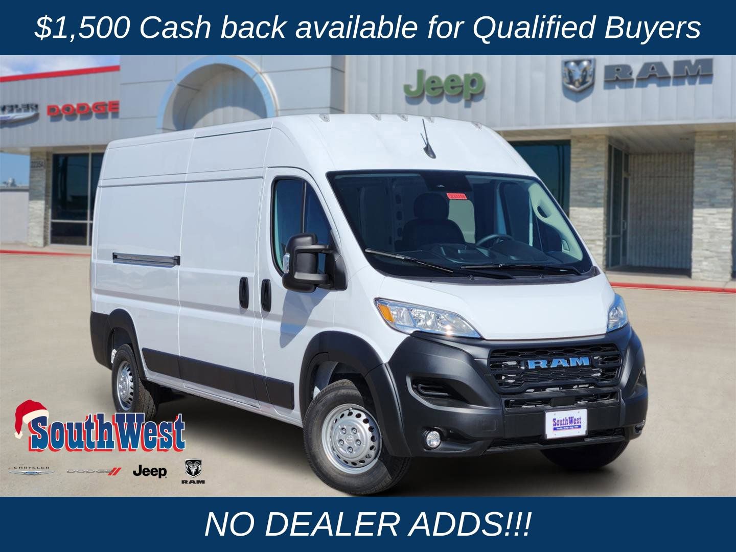 New 2026 RAM ProMaster 2500 w/ Convenience Group