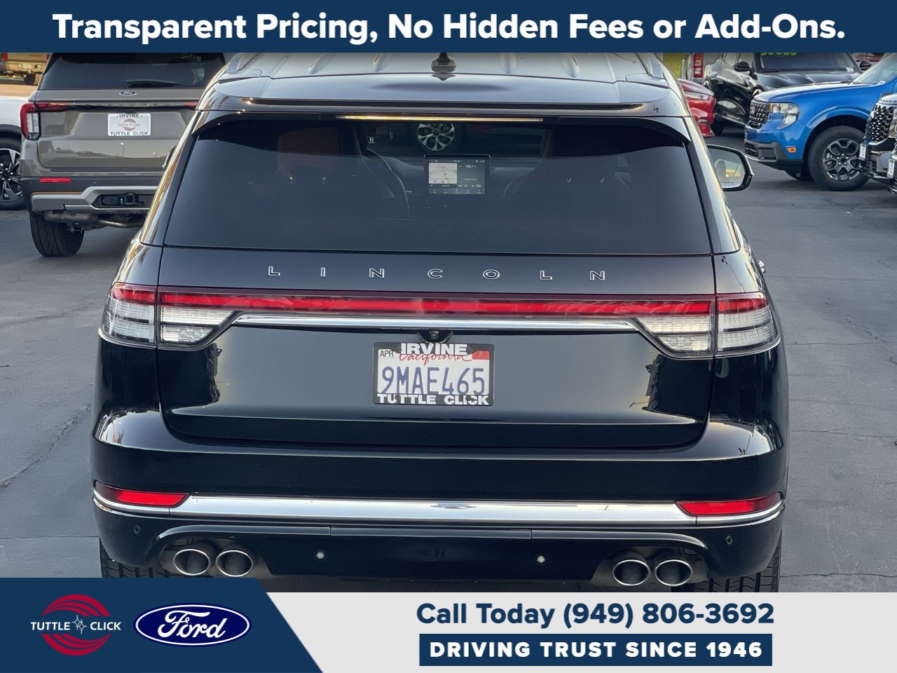 Used 2023 Lincoln Aviator Black Label Grand Touring w/ Class IV Trailer Tow Package AWD/4WD image 5