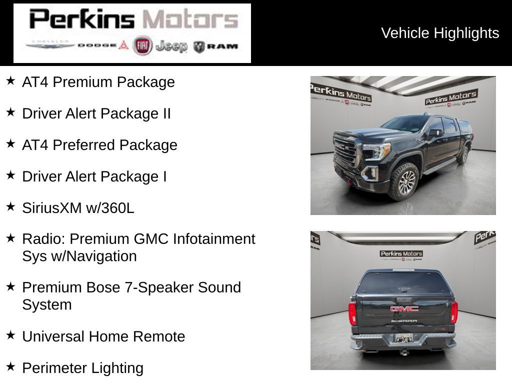 Used 2021 GMC Sierra 1500 AT4 w/ AT4 Premium Package AWD/4WD image 16