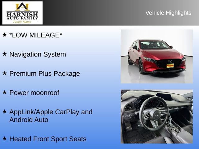 Used 2021 MAZDA MAZDA3 Hatchback w/Premium Plus Pkg AWD/4WD image 8