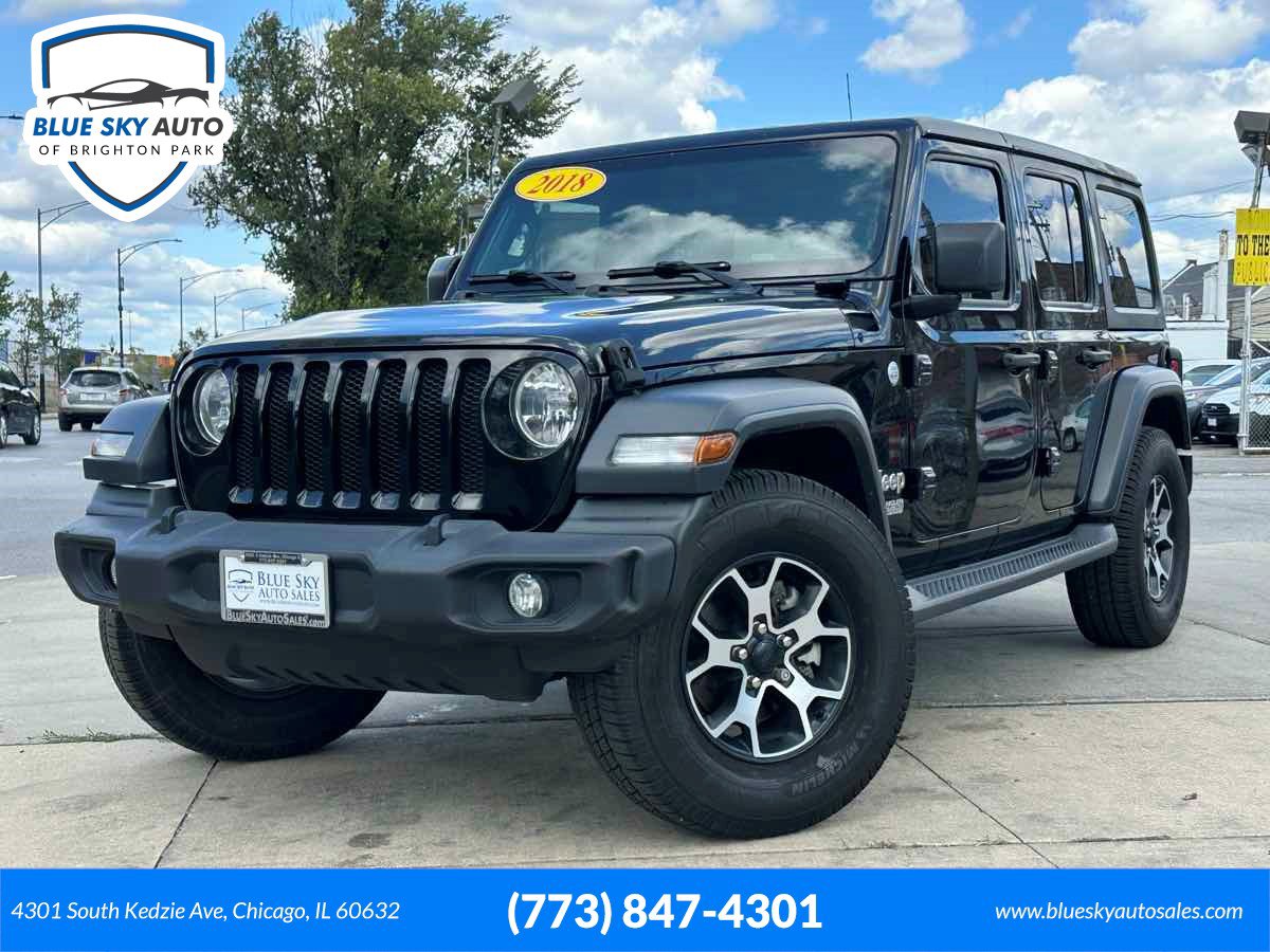 Used 2018 Jeep Wrangler Unlimited Sport S