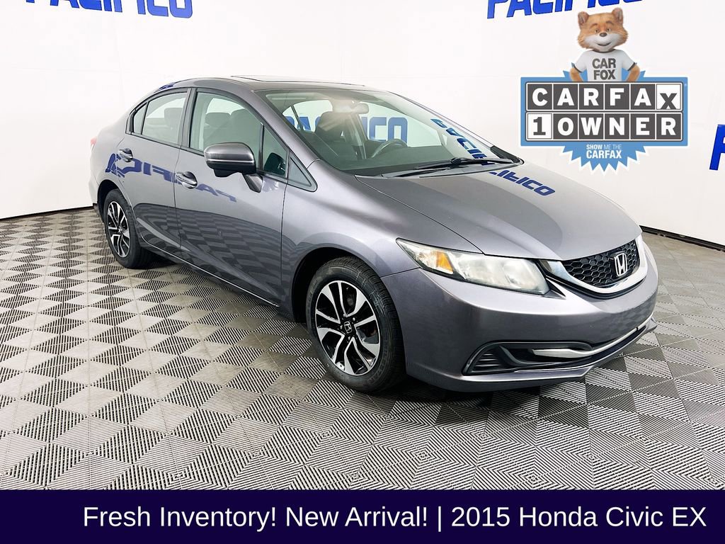 Used 2015 Honda Civic EX image 1
