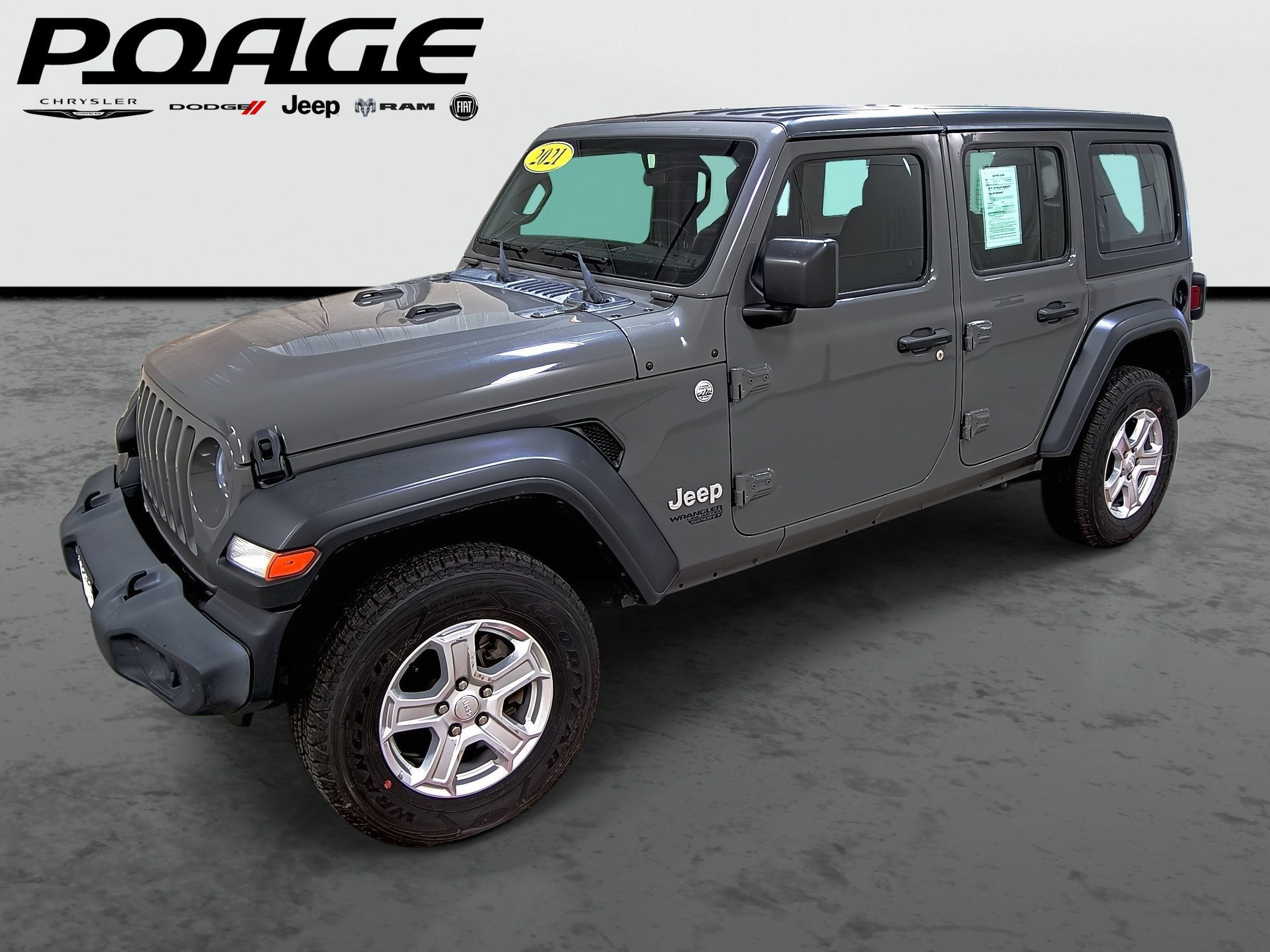 Used 2021 Jeep Wrangler Unlimited Sport