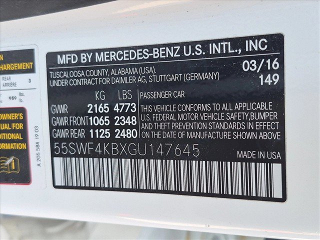 Certified 2016 Mercedes-Benz C 300 4MATIC Sedan image 27