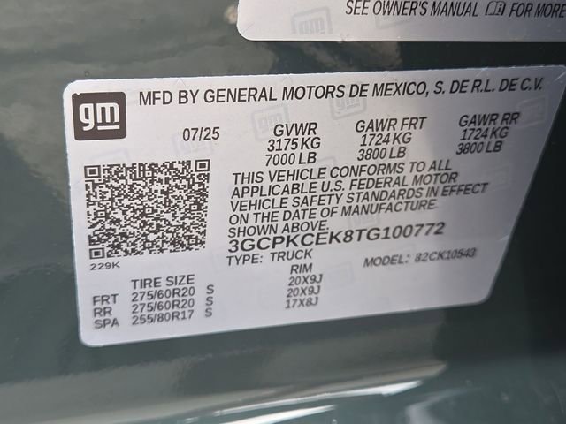 New 2026 Chevrolet Silverado 1500 Custom Trail Boss image 32