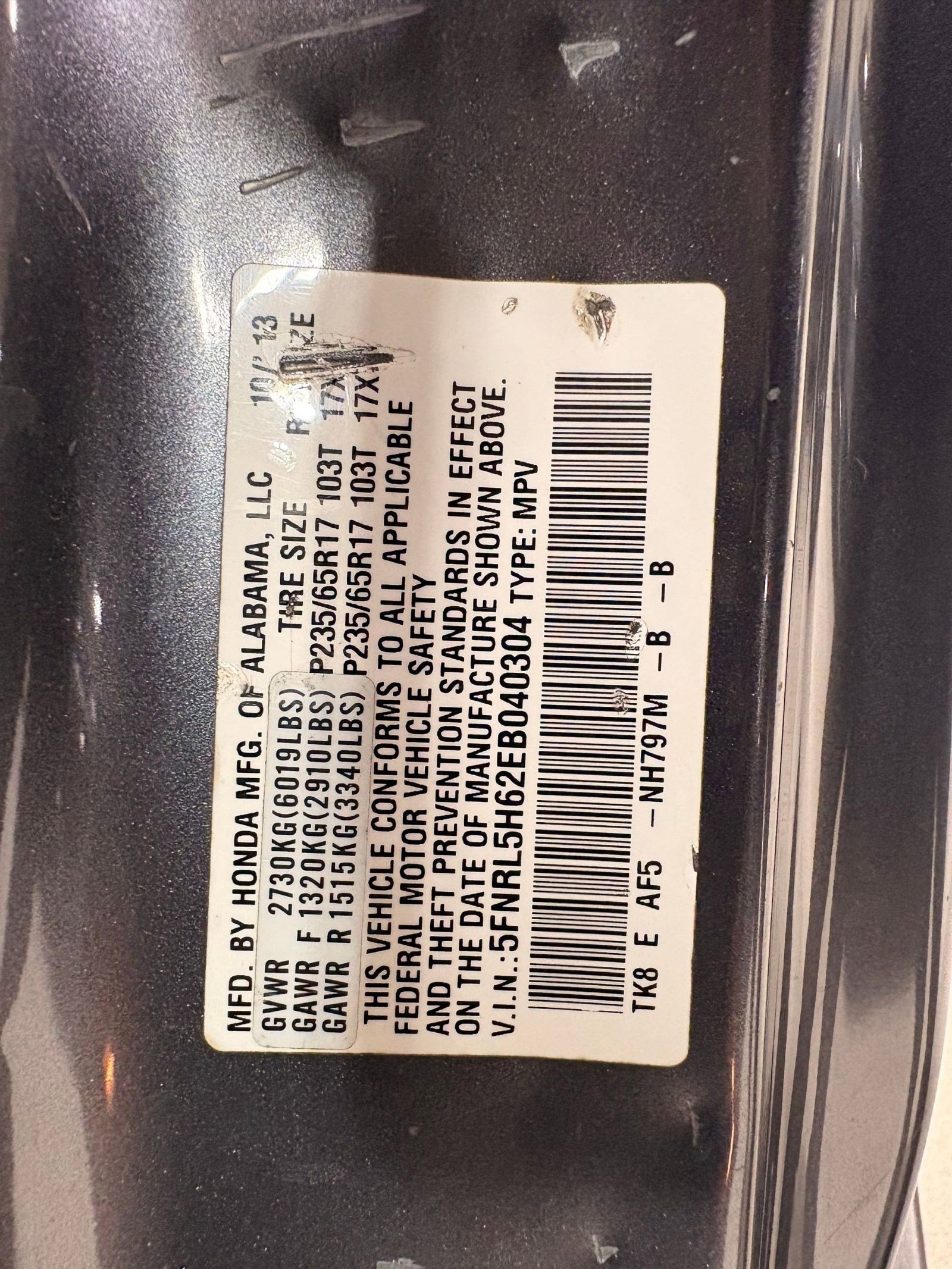 Used 2014 Honda Odyssey EX-L image 22