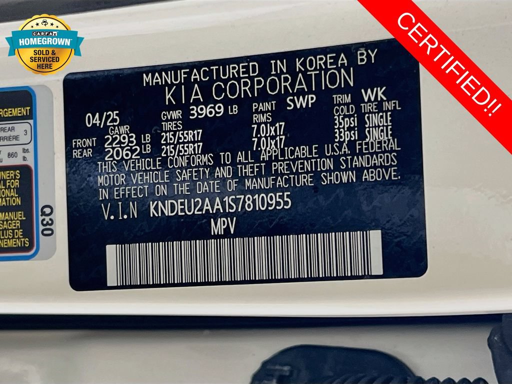 Certified 2025 Kia Seltos S FWD image 32
