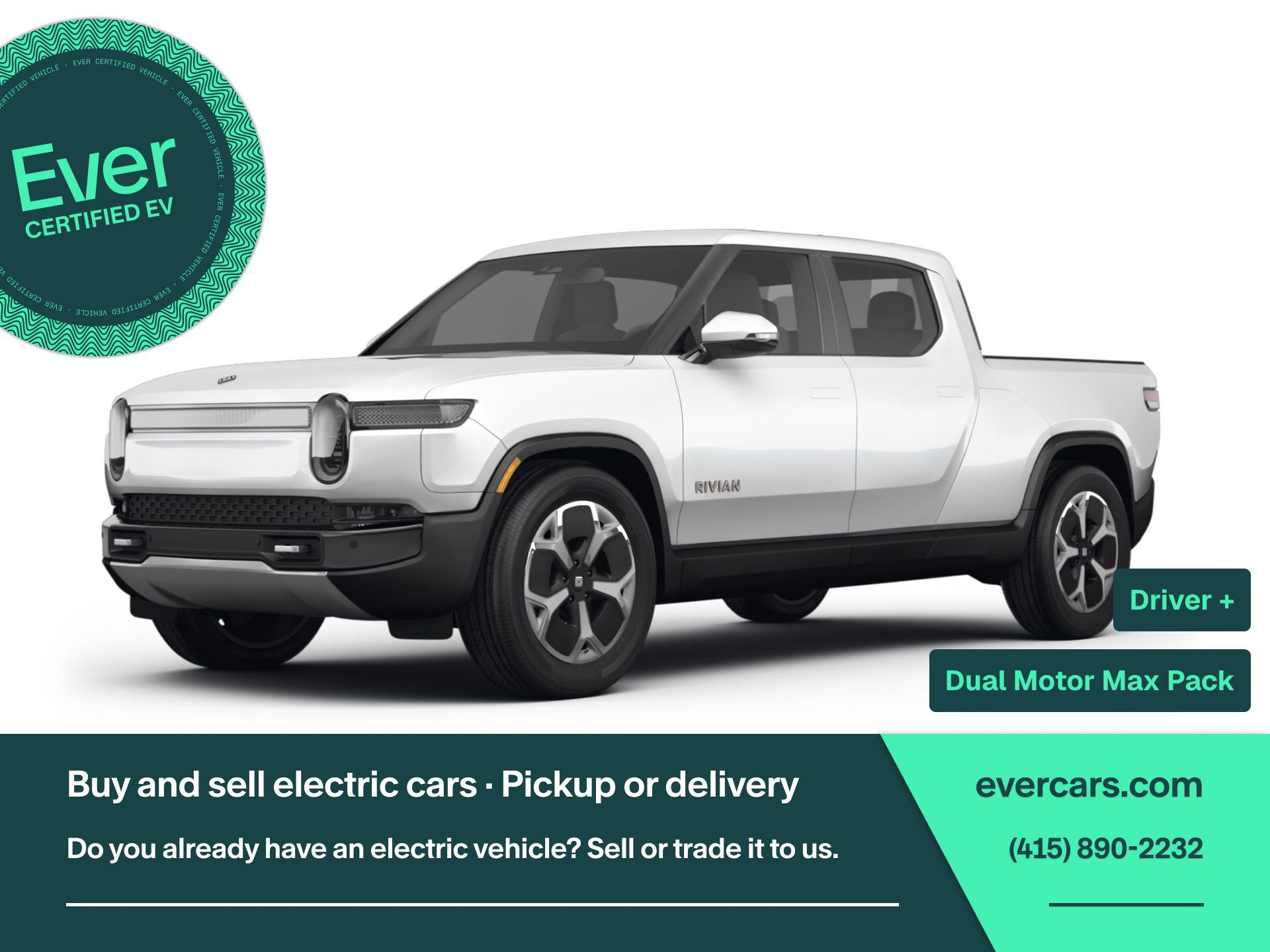 Used 2023 Rivian R1T Adventure AWD/4WD image 1