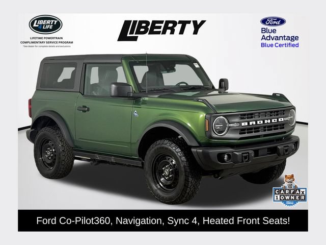 Certified 2022 Ford Bronco Black Diamond