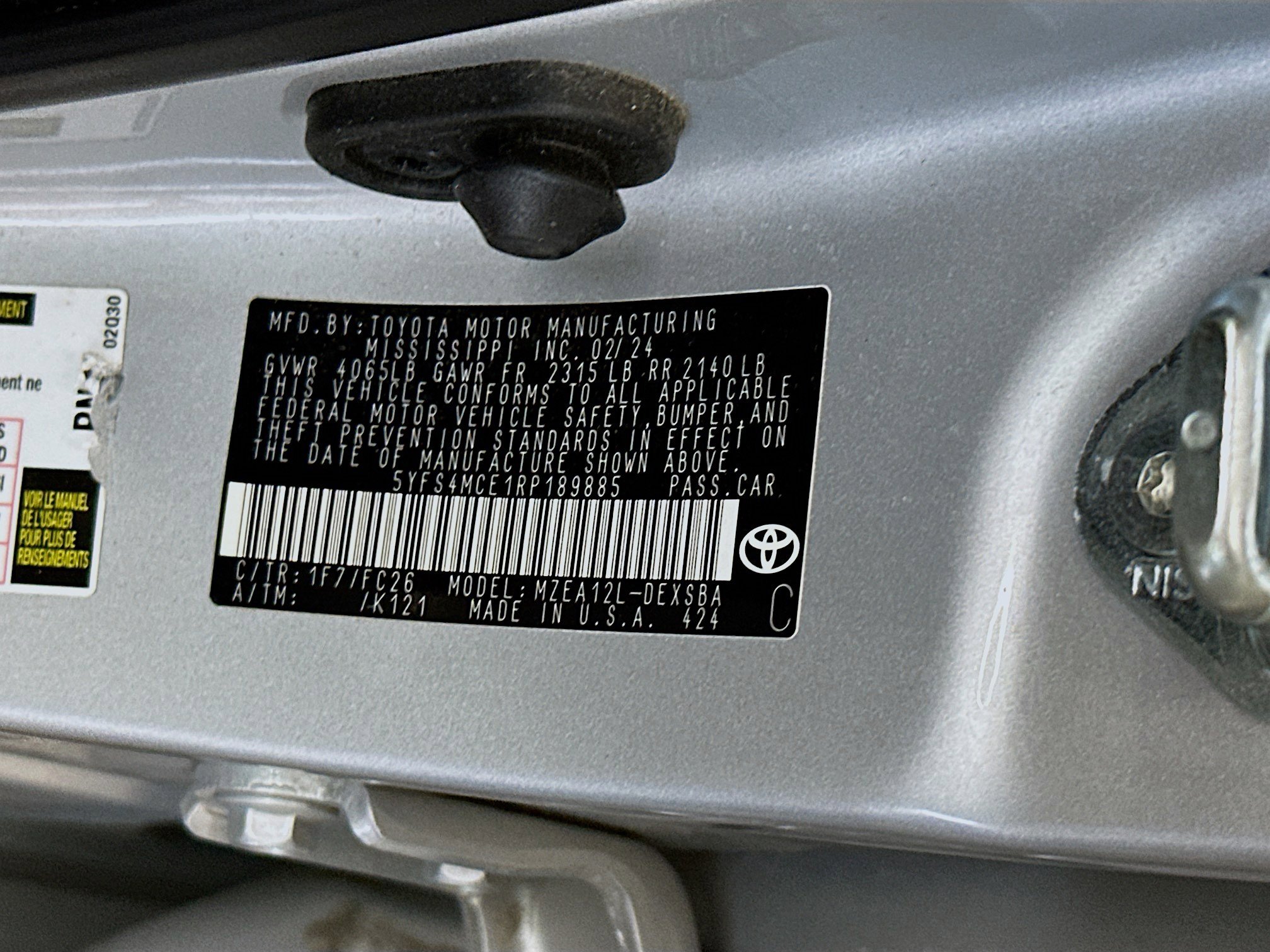 Used 2024 Toyota Corolla SE image 12