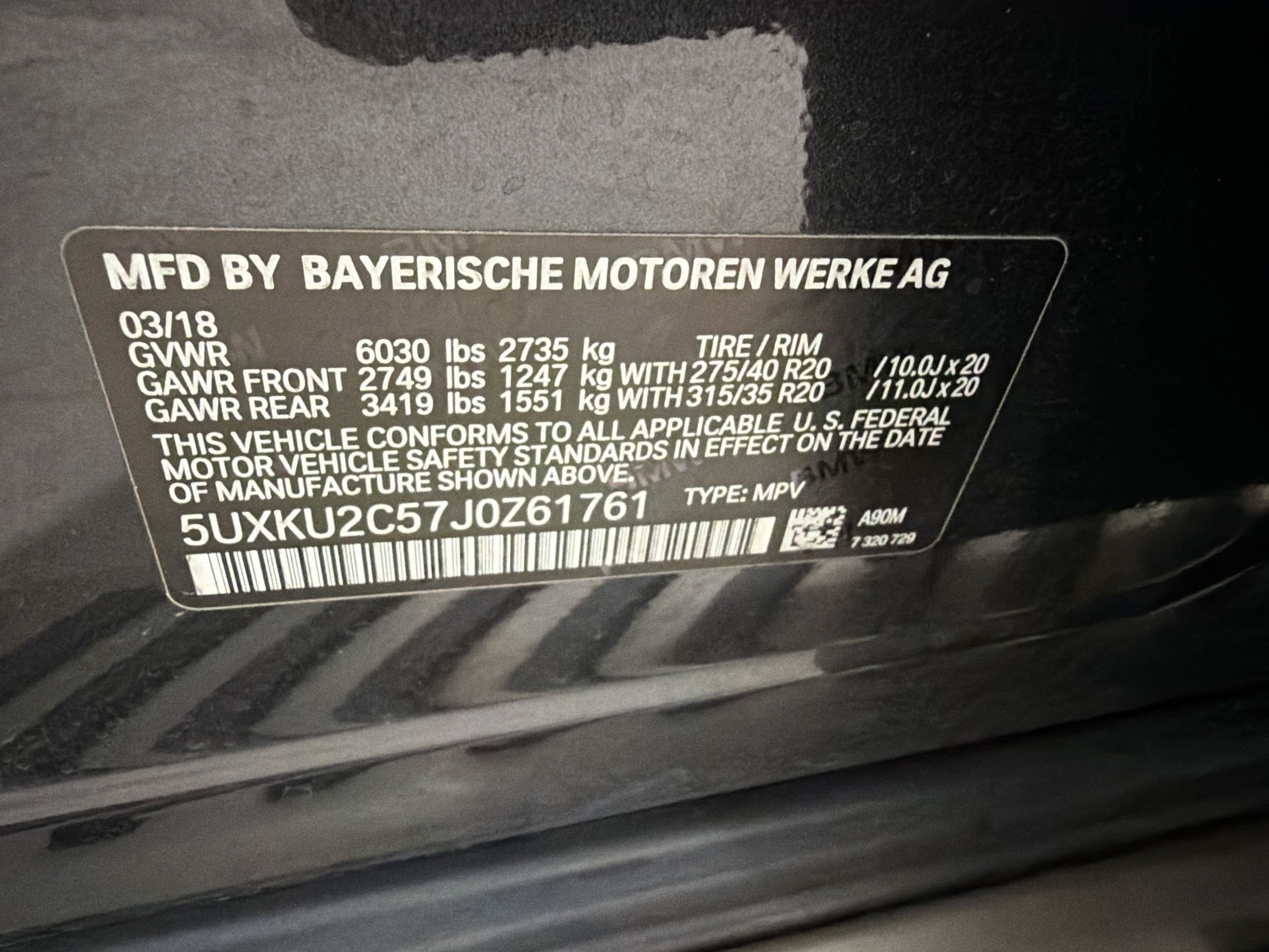 Used 2018 BMW X6 xDrive35i AWD/4WD image 12