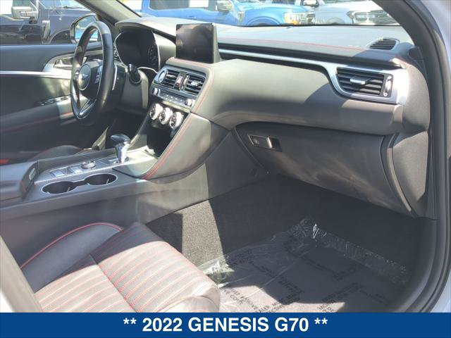 Used 2022 Genesis G70 3.3T w/ Sport Advanced Package RWD image 23