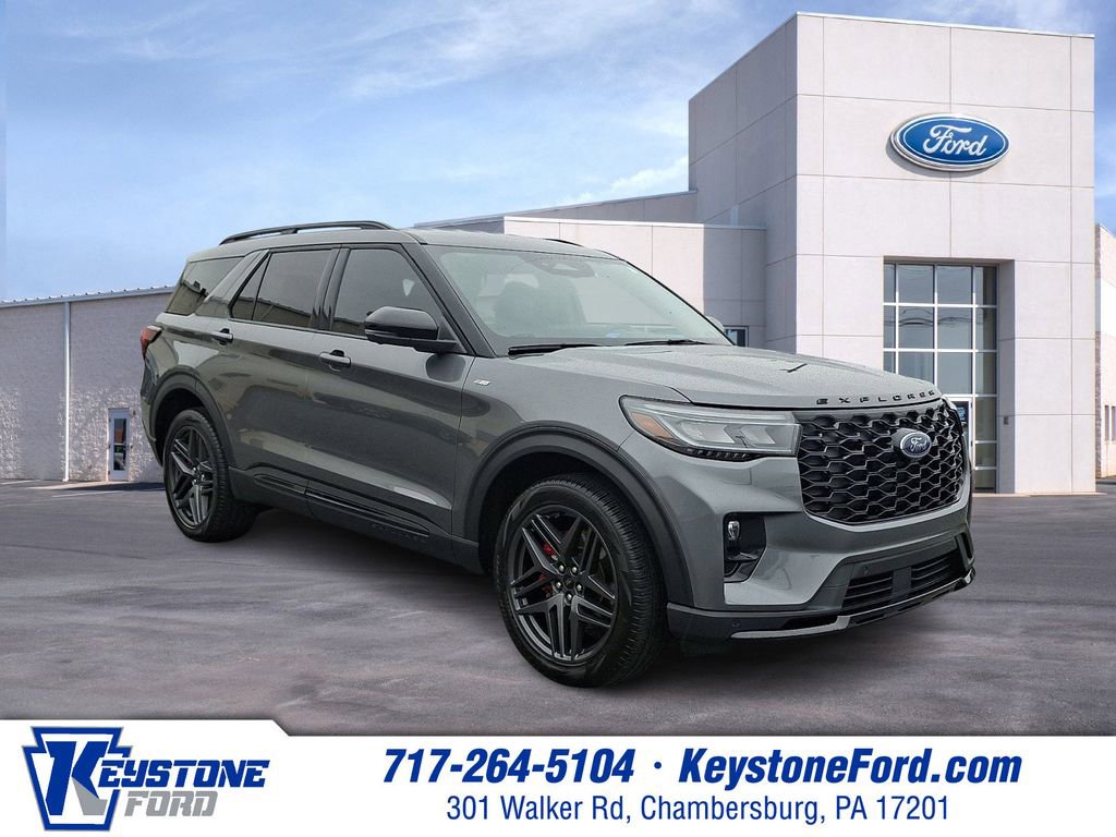 Certified 2025 Ford Explorer ST-Line w/ ST-Line Street Pack AWD/4WD image 1