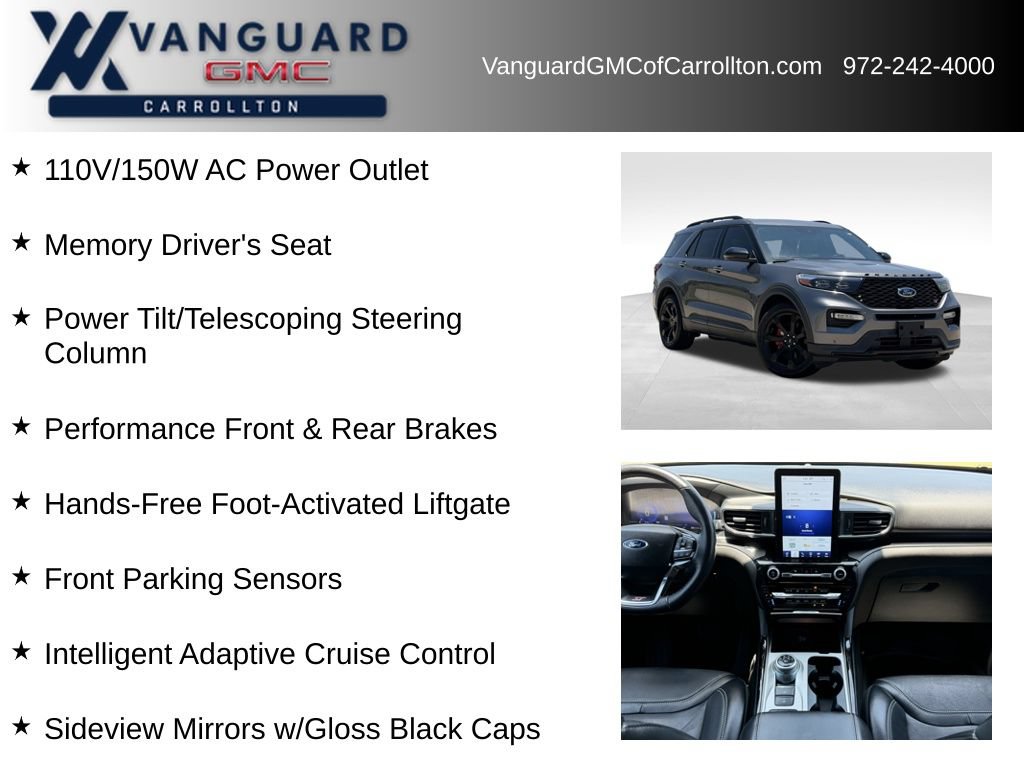 Used 2022 Ford Explorer ST w/ Equipment Group 401A RWD image 12