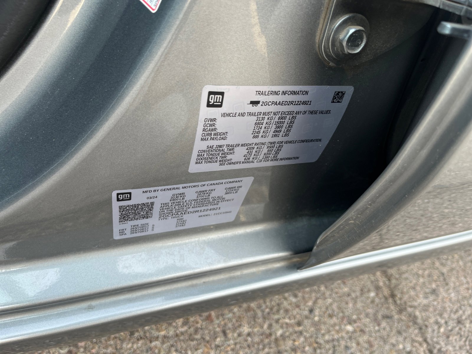 Used 2024 Chevrolet Silverado 1500 W/T w/ WT Value Package image 26