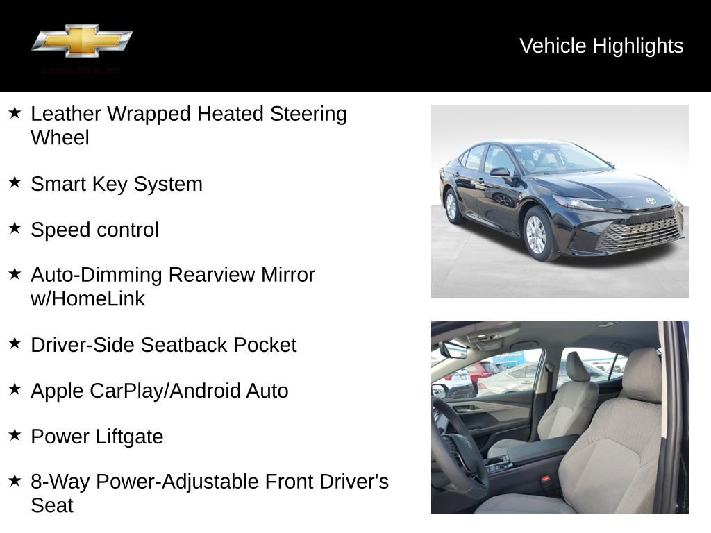 Used 2025 Toyota Camry LE w/ Convenience Package image 19