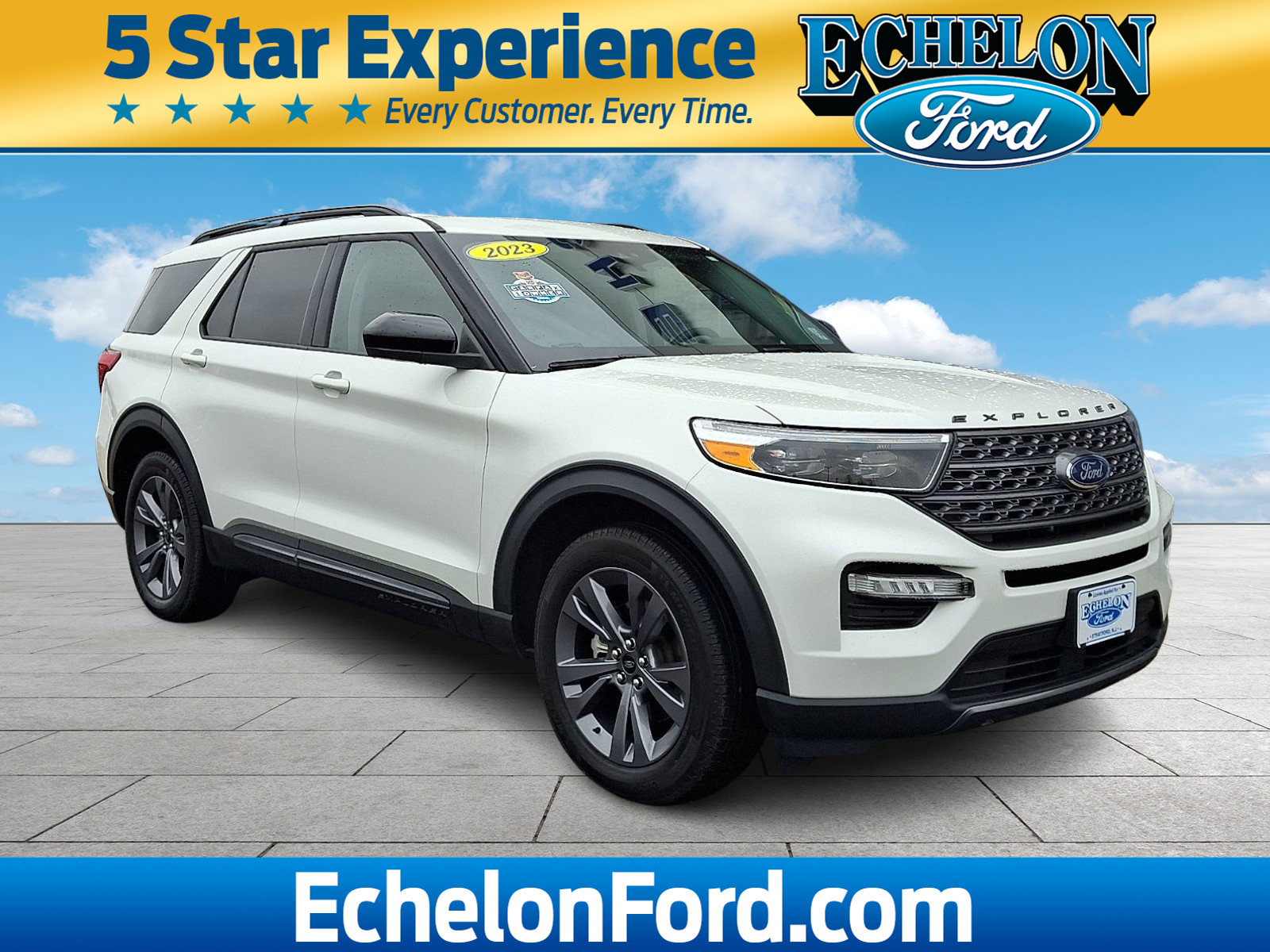 Certified 2023 Ford Explorer XLT w/ Equipment Group 202A image 1