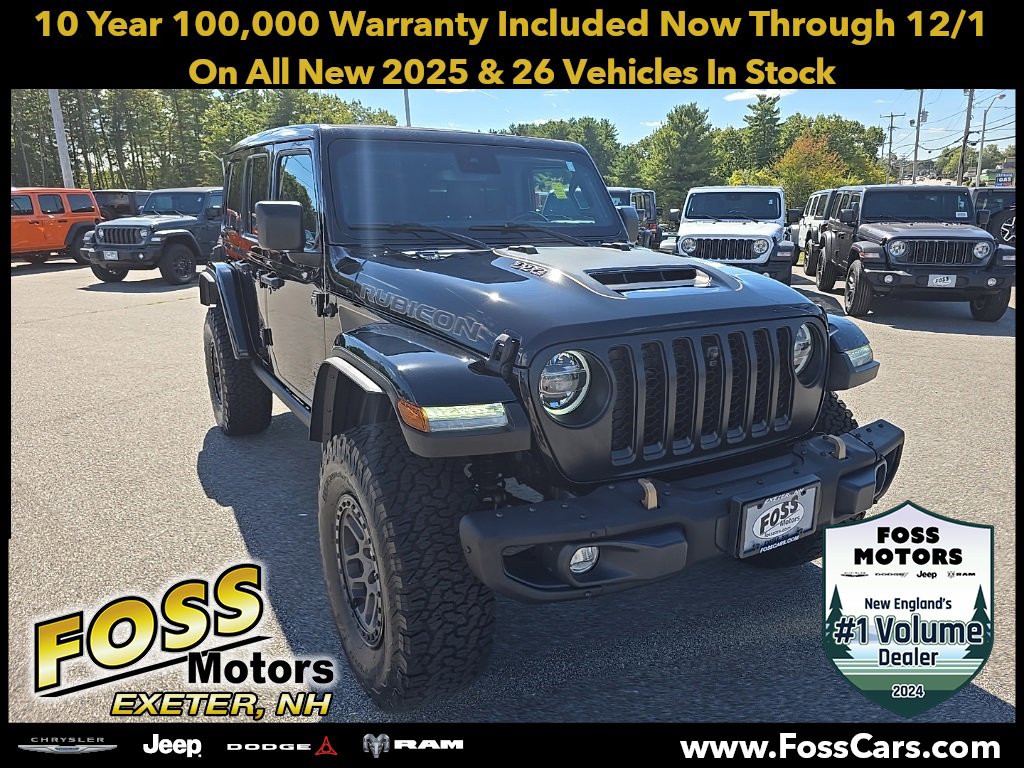 Certified 2022 Jeep Wrangler Unlimited Rubicon w/ Xtreme Recon 35" Tire Package