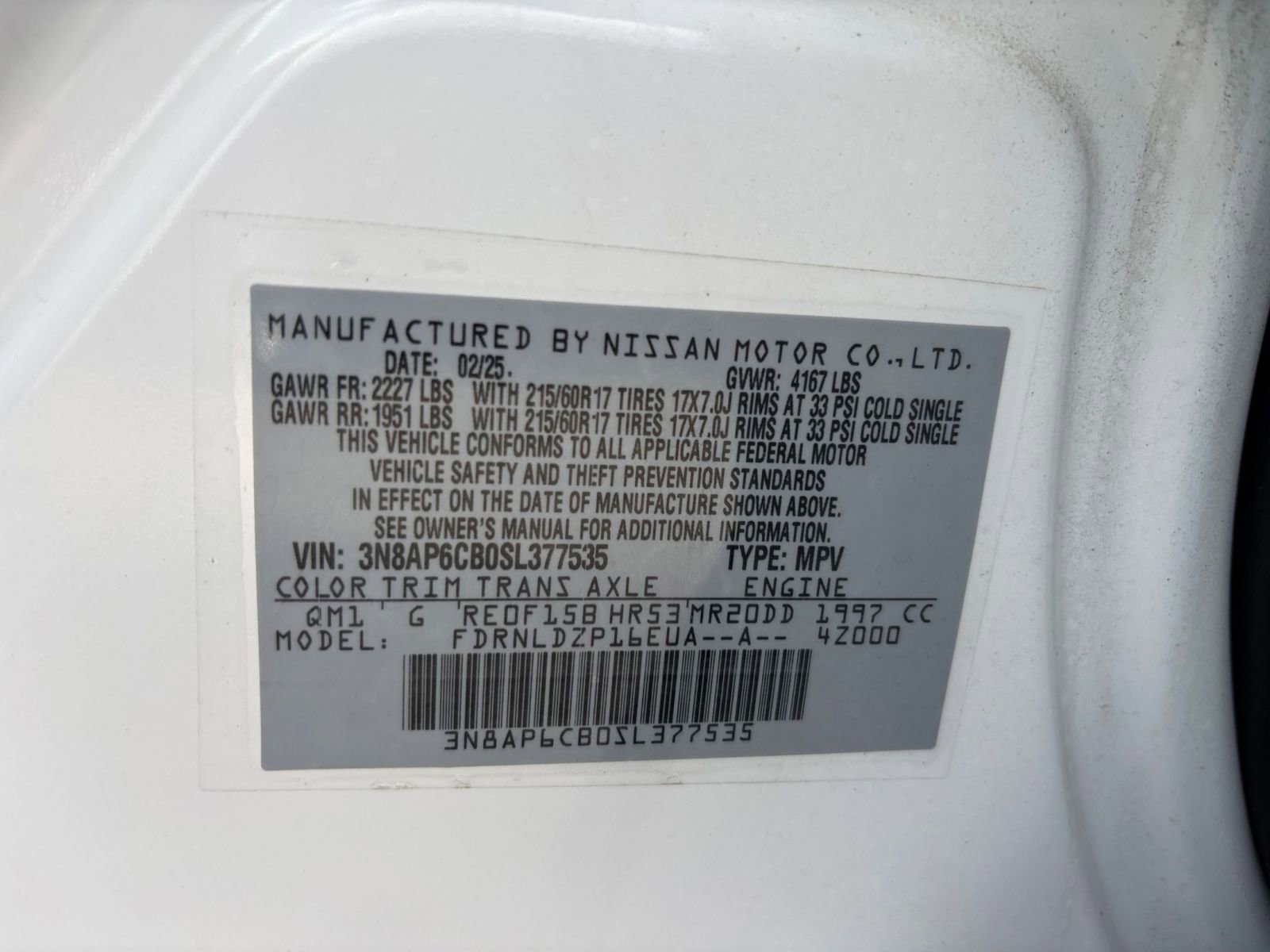 Used 2025 Nissan Kicks SV AWD/4WD image 28