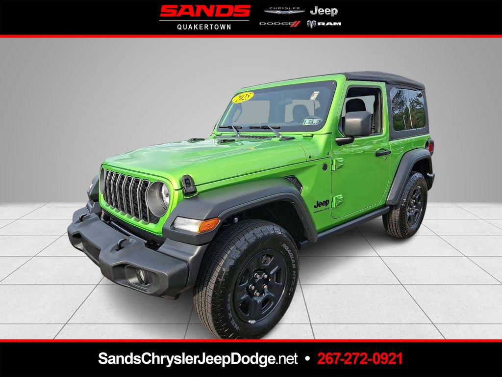 Used 2025 Jeep Wrangler Sport AWD/4WD image 1