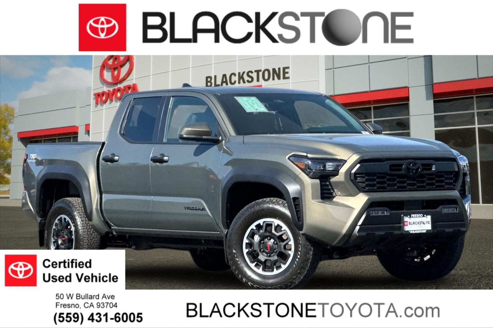 Certified 2026 Toyota Tacoma TRD Off-Road