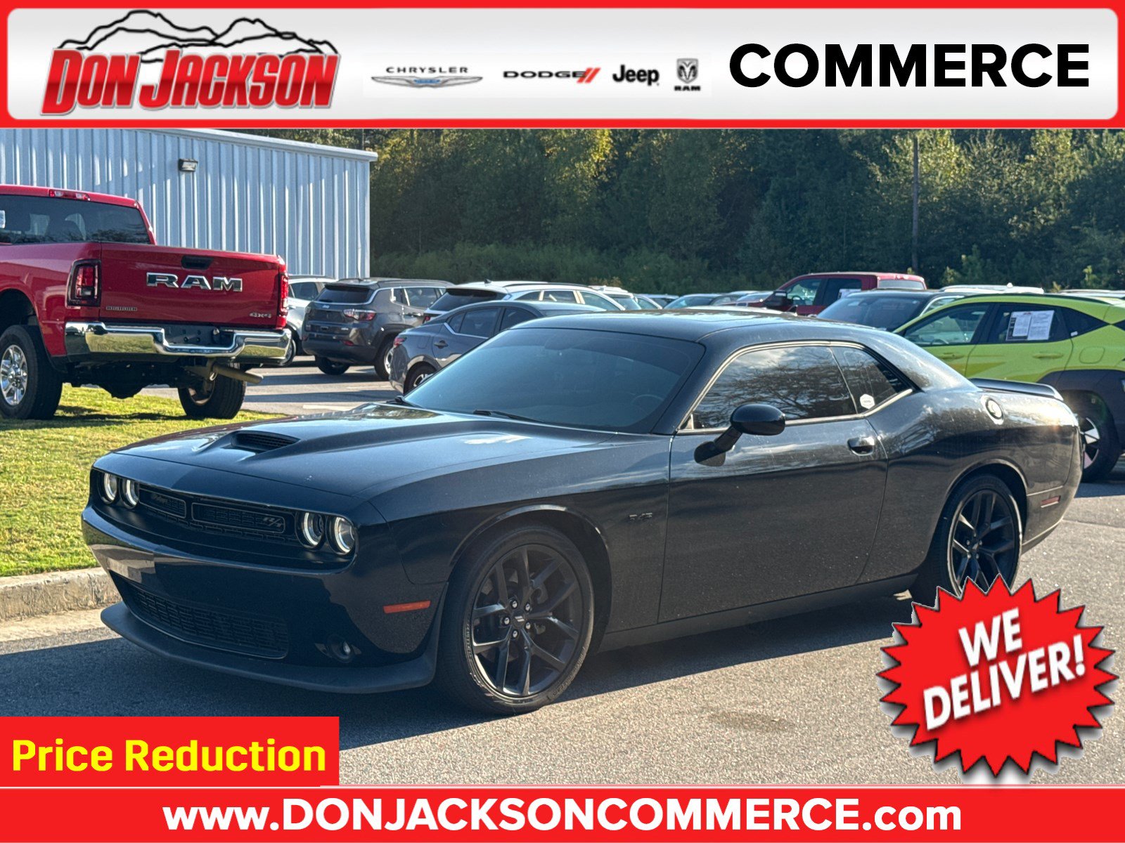 Used 2023 Dodge Challenger R/T w/ Plus Package RWD image 1