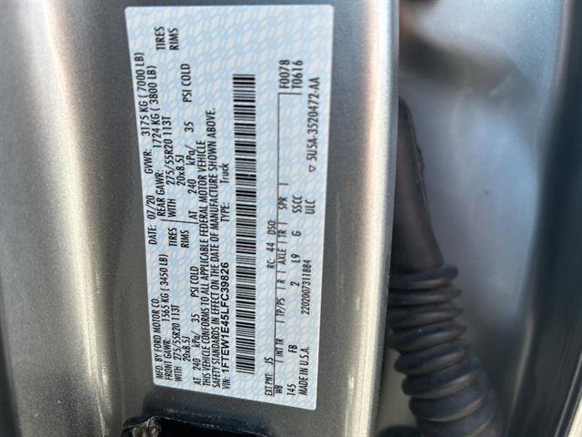 Used 2020 Ford F150 XLT w/ Equipment Group 302A Luxury image 16
