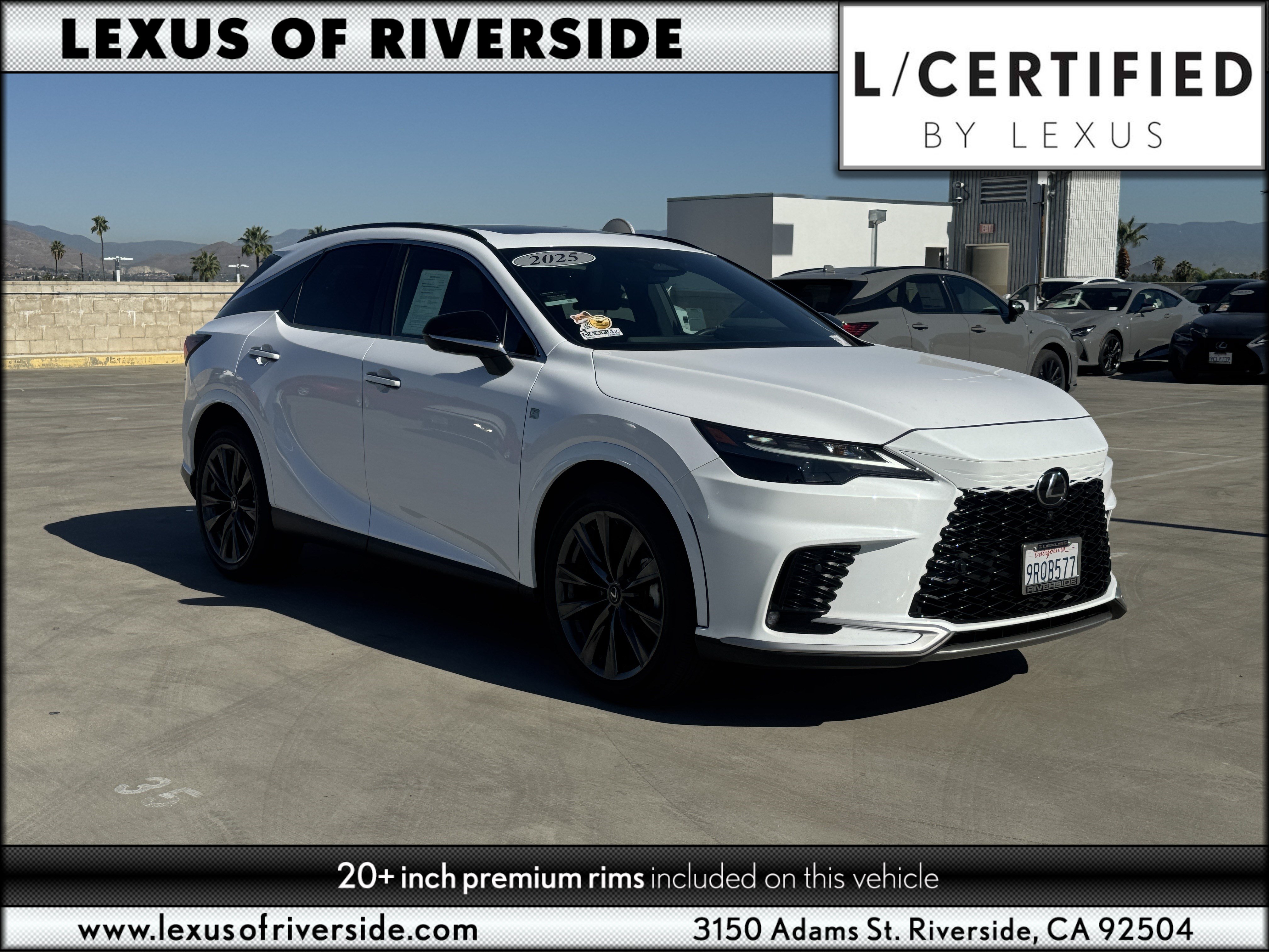 Certified 2025 Lexus RX 350 F Sport w/ Convenience Package AWD/4WD image 1
