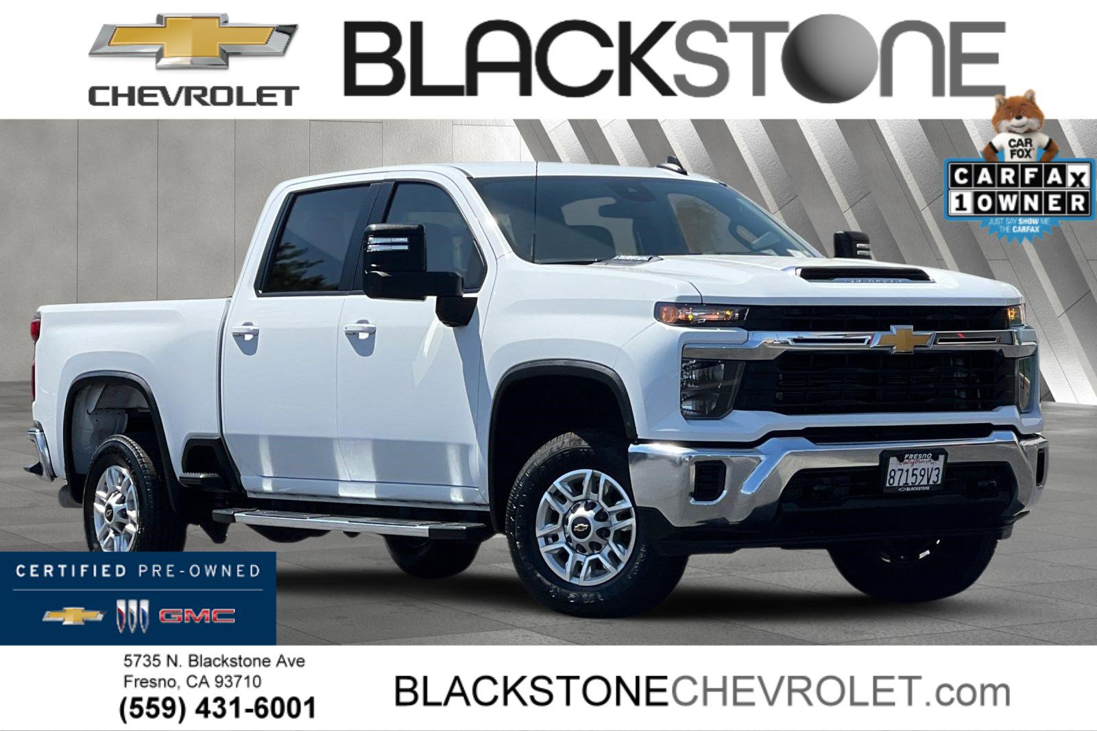 Certified 2024 Chevrolet Silverado 2500 LT