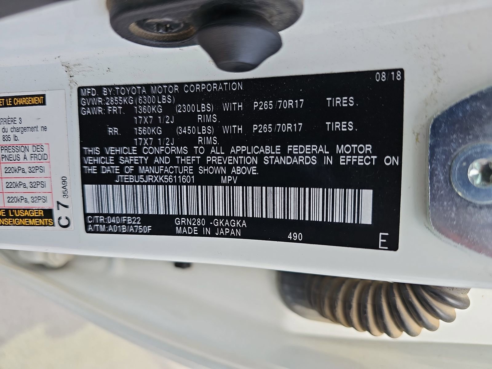 Used 2019 Toyota 4Runner TRD Pro AWD/4WD image 11