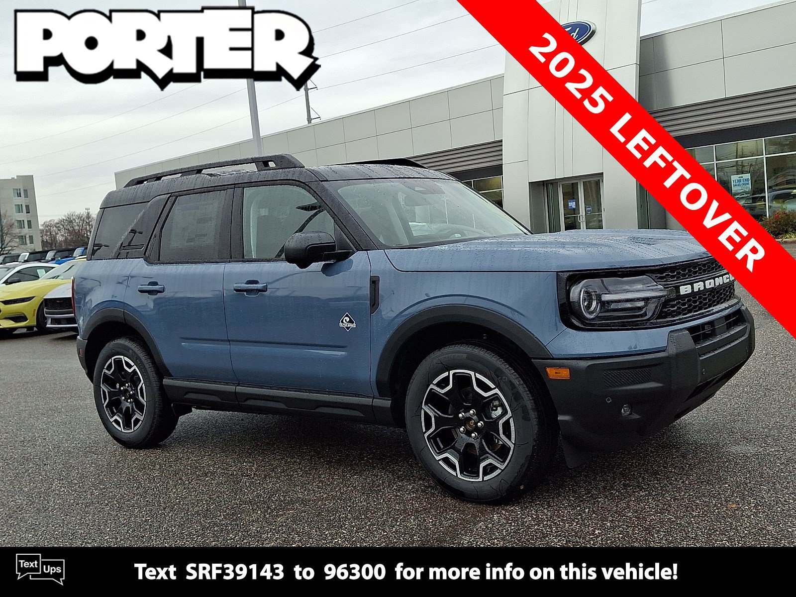 New 2025 Ford Bronco Sport Outer Banks w/ Outer Banks Tech Package+