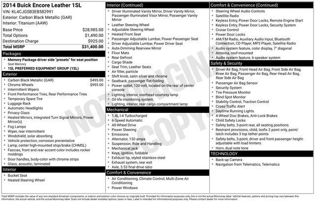 Used 2014 Buick Encore Leather image 25