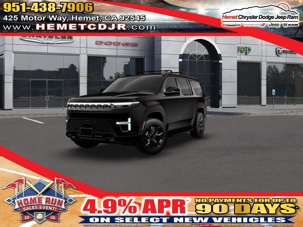 New 2026 Jeep Grand Wagoneer Limited w/ HD Trailer Tow Package image 1