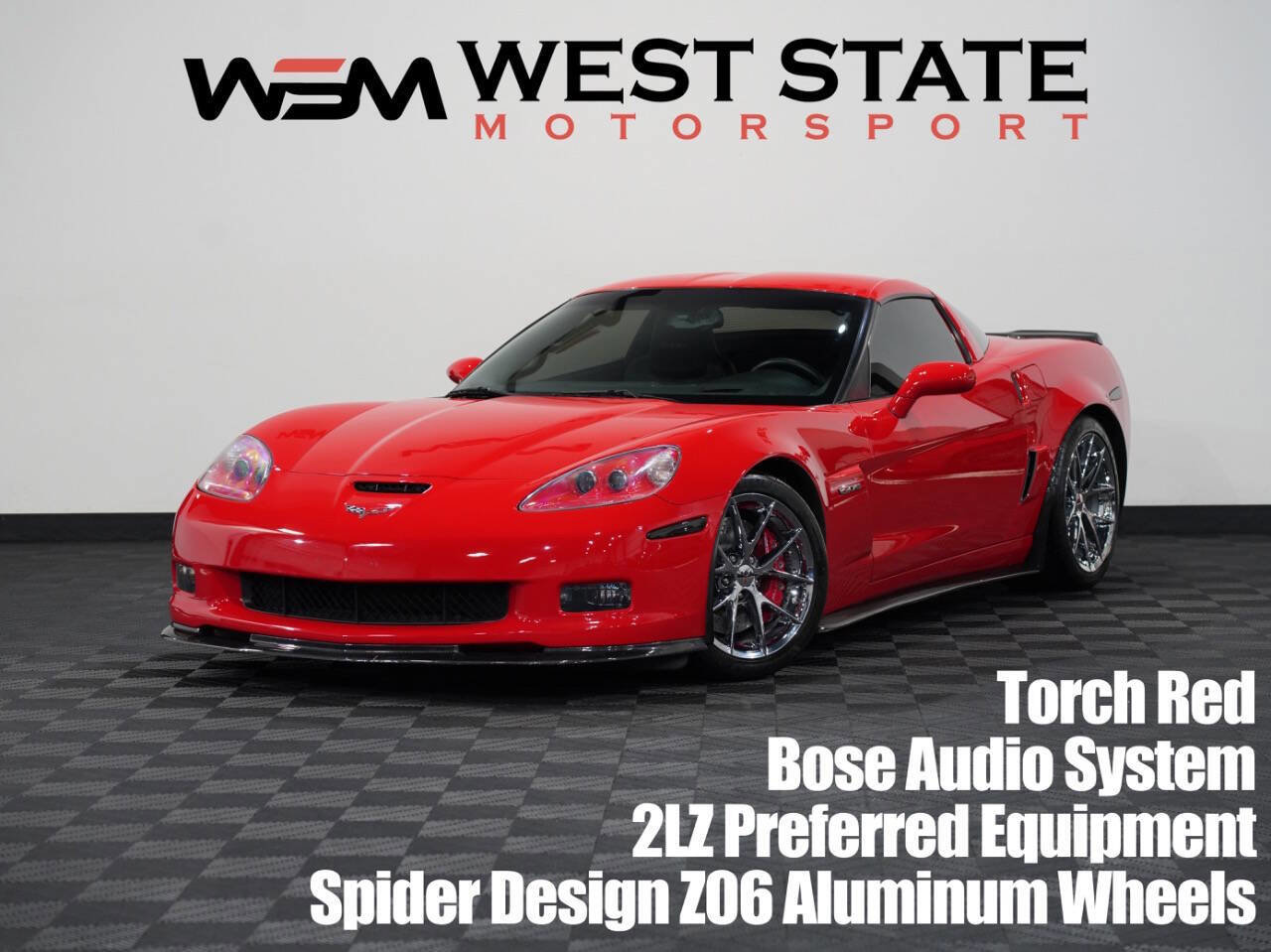 Used 2012 Chevrolet Corvette Z06 w/ 2LZ Preferred Equipment Group