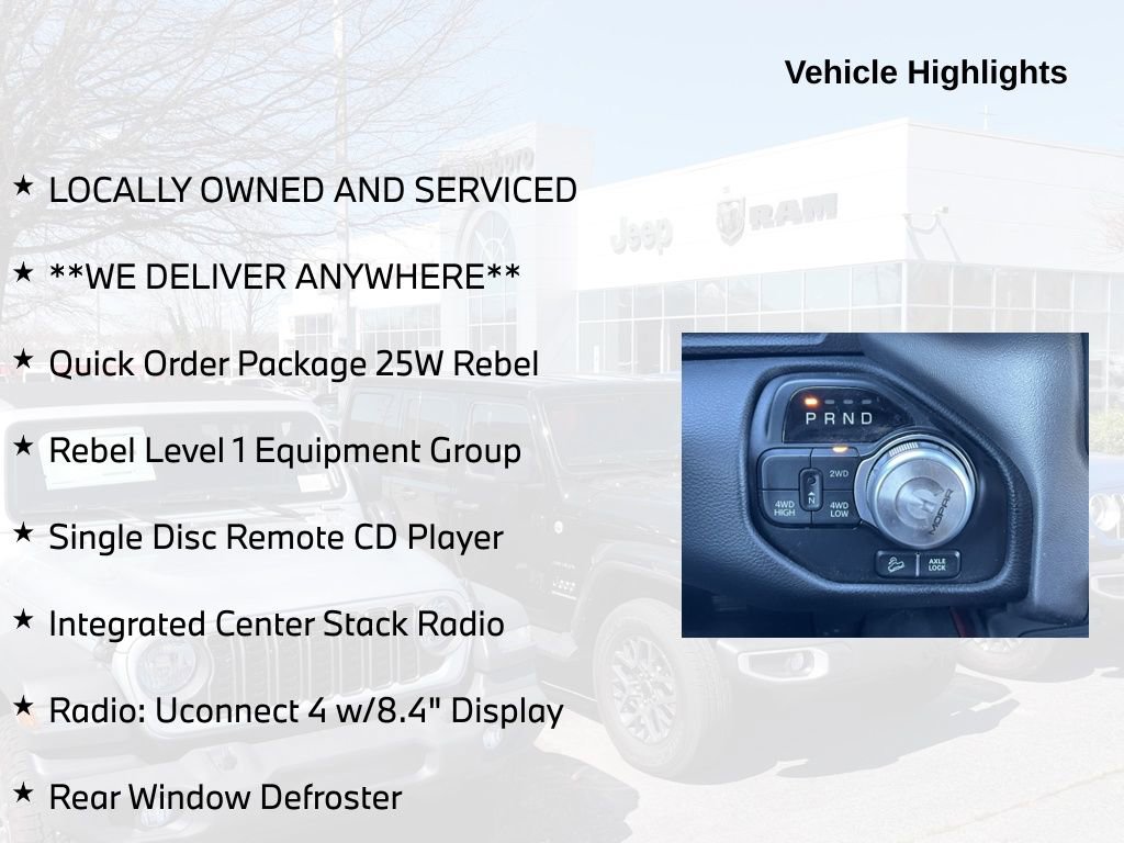 Used 2019 RAM 1500 Rebel w/ Rebel Level 1 Equipment Group image 5