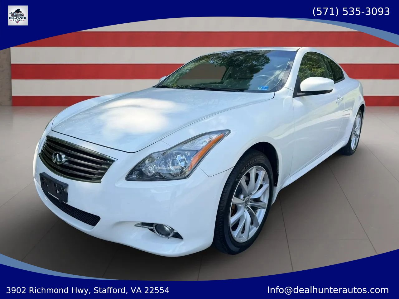 Used 2012 INFINITI G37 x Coupe w/ Premium Pkg