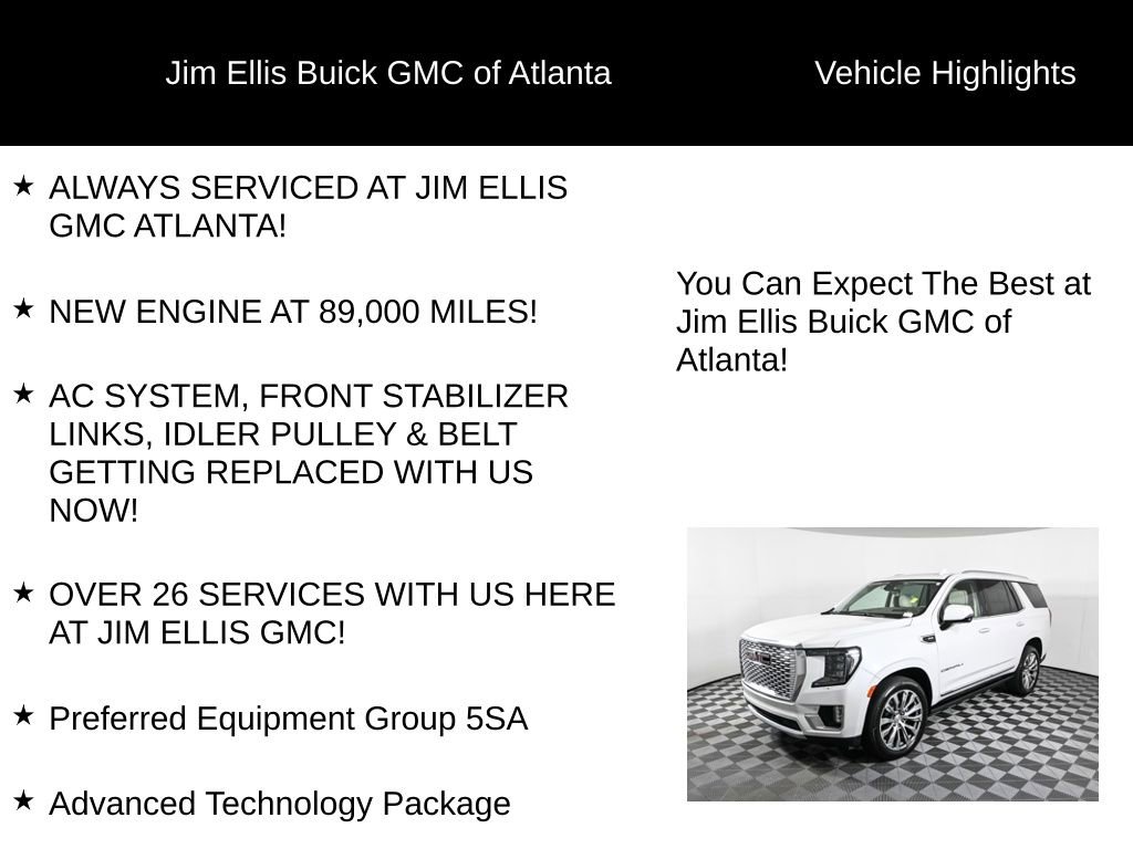 Used 2021 GMC Yukon Denali w/ Denali Premium Package image 5