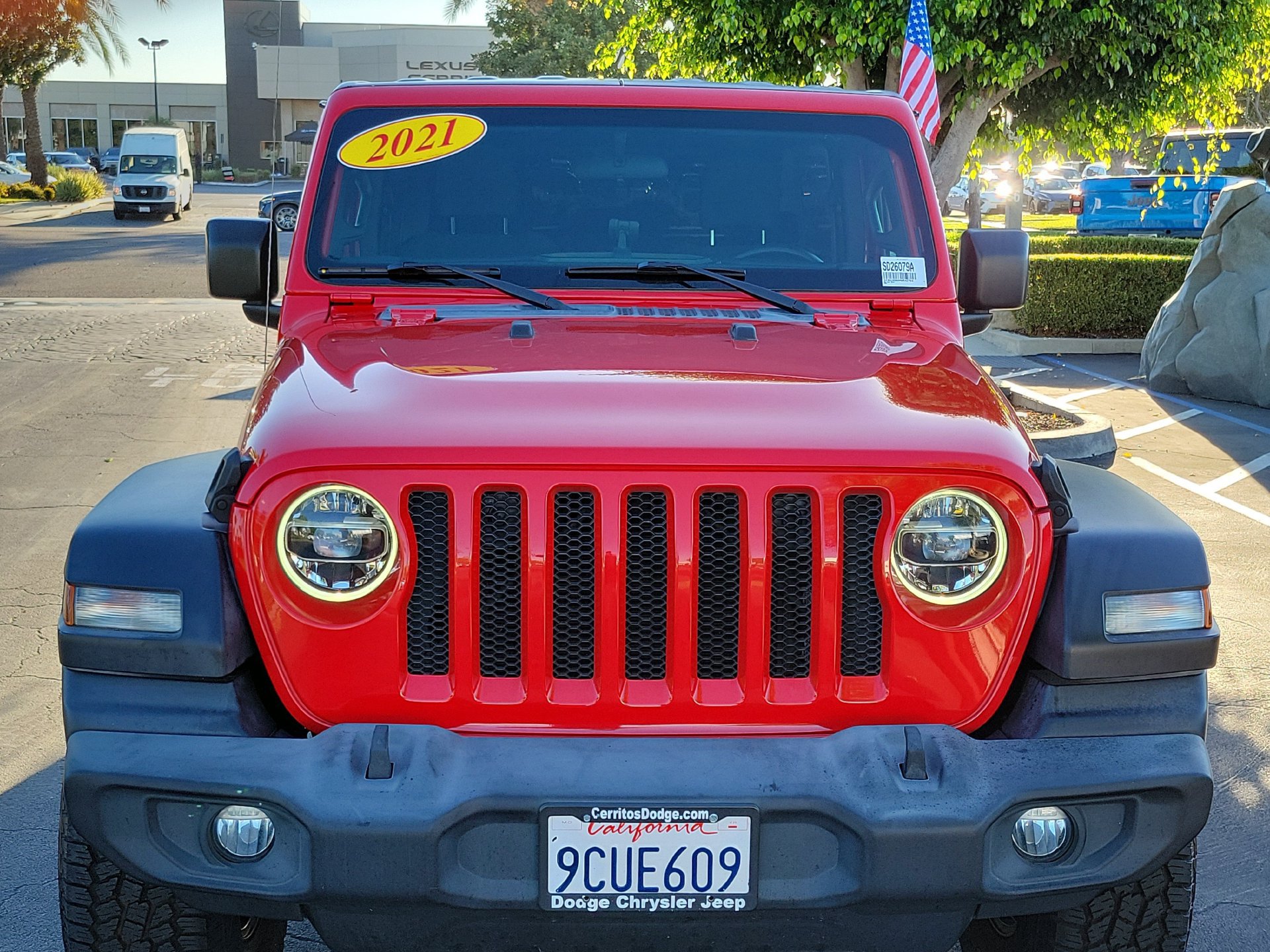 Certified 2021 Jeep Wrangler Unlimited Sport AWD/4WD image 4